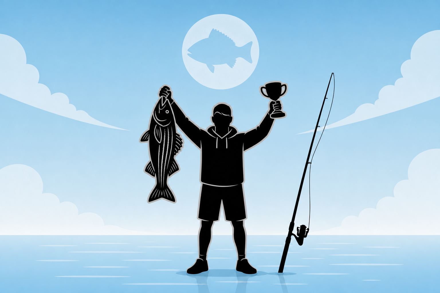 Angler holding a trophy fish